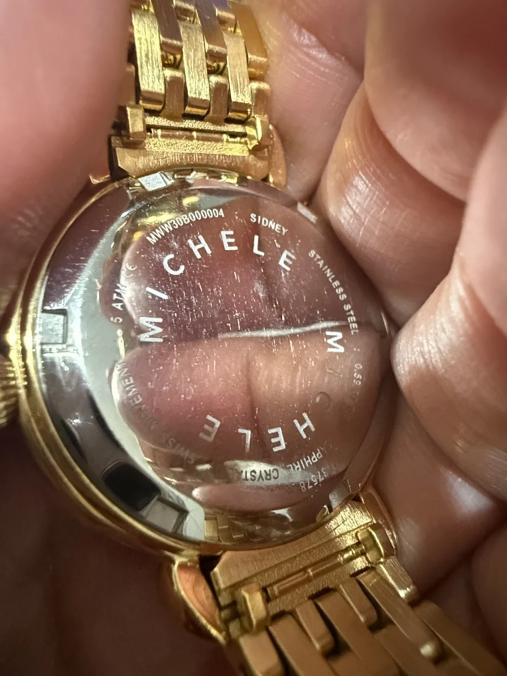 Michele Sidney Classic Diamond Women's Watch - Picture 4 of 7